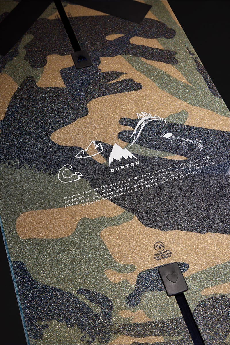 Burton x Virgil Abloh Snowboarding Collection Closer Look