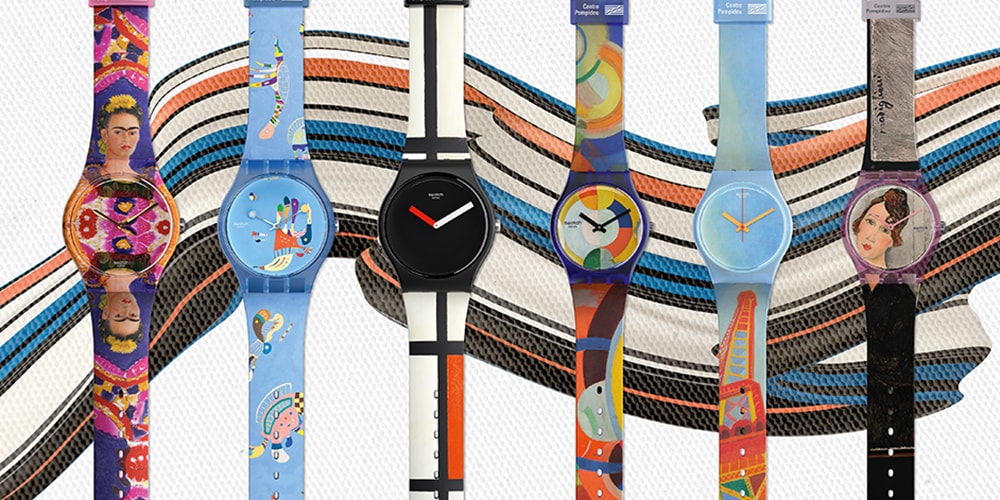 Центр Помпиду x Swatch Collection добавляет Париж в серию «Путешествие по музею»