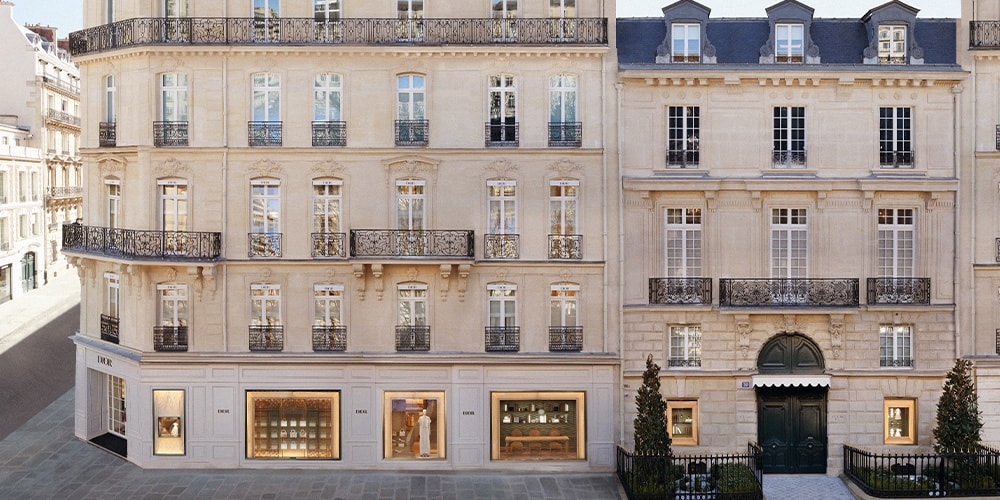 Загляните внутрь недавно отремонтированного магазина Dior на авеню Монтень, 30