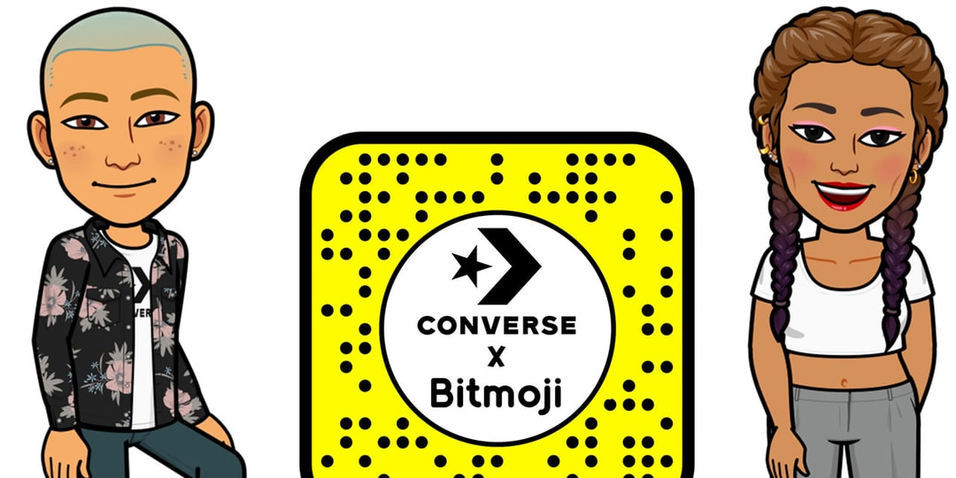 Цифровой модный стиль набирает обороты с новой капсульной коллекцией Converse x Bitmoji
