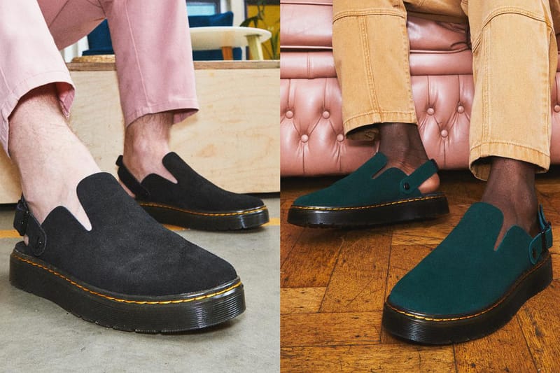 Dr. Martens Drops Carlson Mule in Two Suede Colorways | Hypebeast
