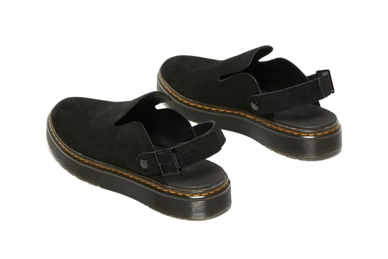 【Dr.Martens】Carlson Suede BLACK 22~30cm★送料・関税込★ Dr. Martens Drops Carlson Mule in Two Suede Colorways