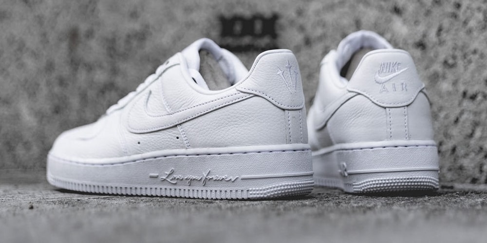 Взгляните подробнее на кроссовки NOCTA x Nike Air Force 1 от Drake «Certified Lover Boy».