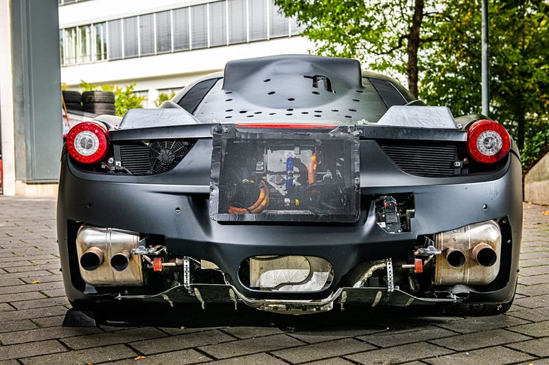 Ferrari 458-Based LaFerrari Prototype Mule for Sale | Hypebeast Ferrari 458-Based LaFerrari Prototype Mule for Sale | Hypebeast
