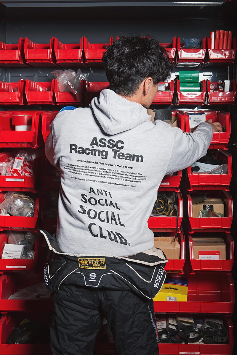 Anti social social on sale club gran turismo hoodie