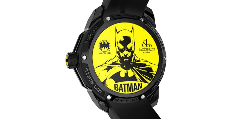 Jacob Co. Arms Batman With Twin Triple Axis Flying Tourbillons