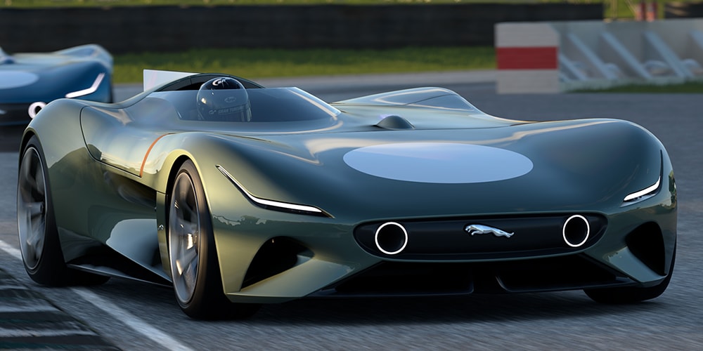 Jaguar Vision Gran Turismo Roadster — электрический гиперкар, вдохновленный гоночным прошлым