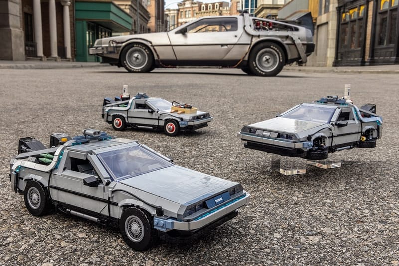 Lego back to outlet the future time machine