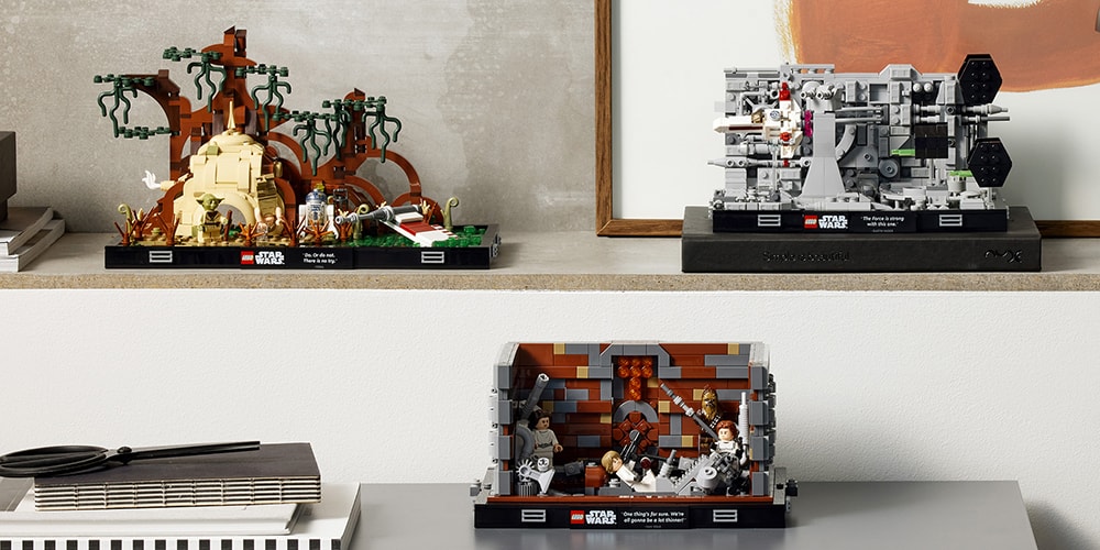 LEGO пересматривает оригинальную трилогию «Звездных войн» для серии экшн-диорам