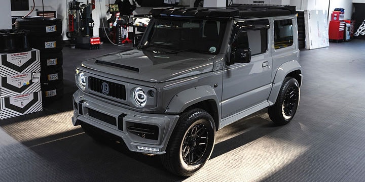 Liberty Walk строит мини-универсал G-Wagon на базе Jimny от Suzuki