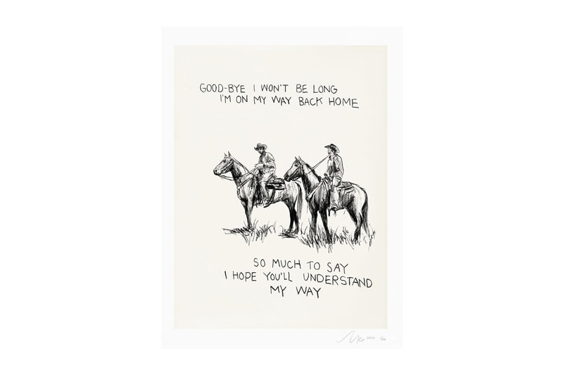 Matt McCormick 'Won't Be Long' Art Print Cowboy | Hypebeast