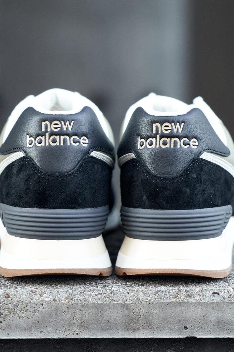 New balance outlet 574 black gum