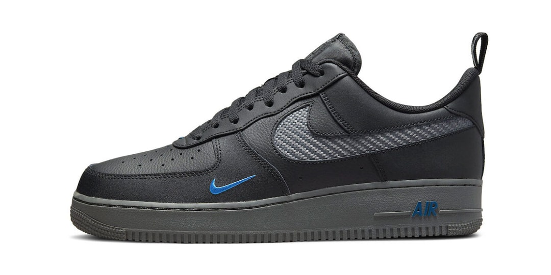 Кроссовки Nike Air Force 1 Low выполнены из углеродного волокна