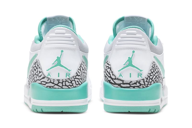 White and 2025 turquoise jordans