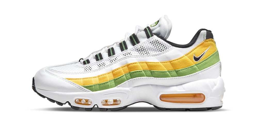 Nike Air Max 95 выпущен в летней цветовой гамме «Lemon Lime»