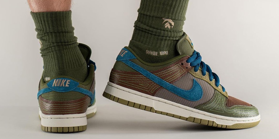 Фотографии Nike Dunk Low «Cacao Wow» на ногах