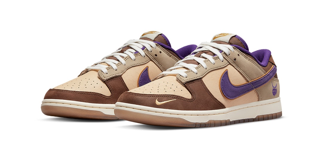 Детальный вид кроссовок Nike Dunk Low «Setsubun»