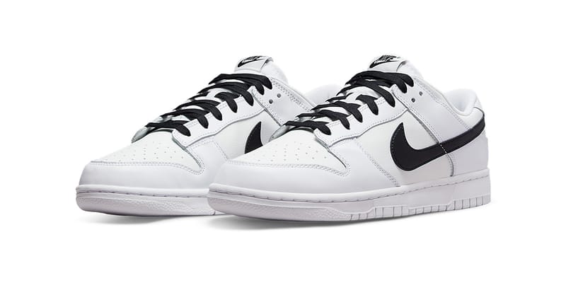 Nike black with white swoosh on sale