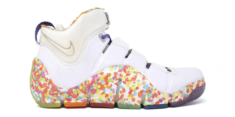 Nike LeBron 4 «Fruity Pebbles» присоединяется к последним релизам, вдохновленным злаками