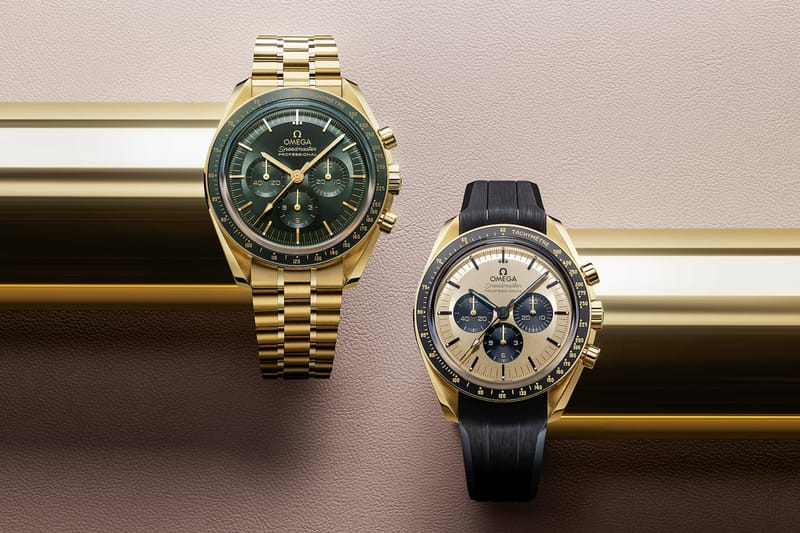 Omega Refreshes the Legendary Speedmaster With Moonshine Gold