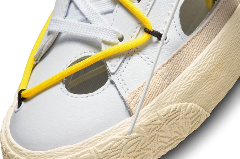 Blazer Low x Off-White ™ 'White and University Red' (DH7863-100) Release  Date. Nike SNKRS