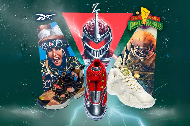 Reebok Second Mighty Morphin Power Rangers Collection Hypebeast