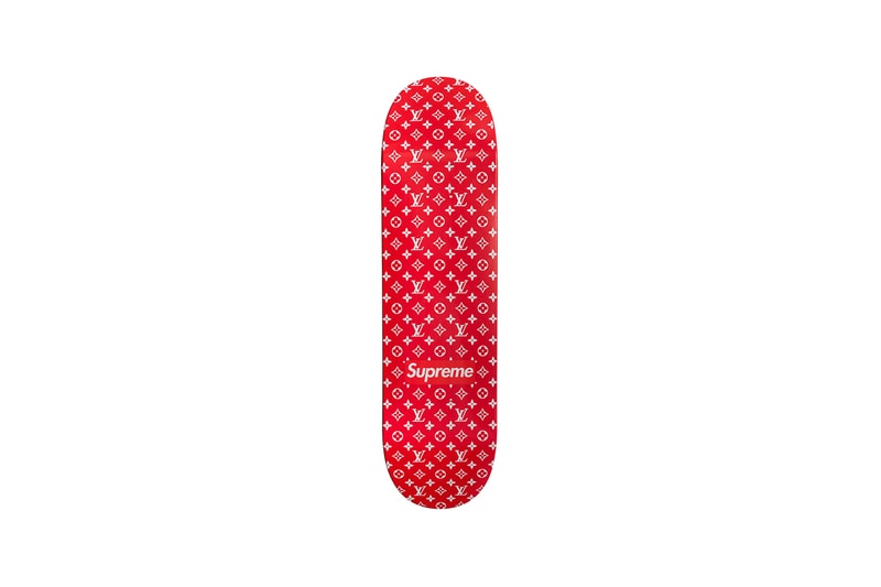 Skateboard supreme x outlet louis vuitton