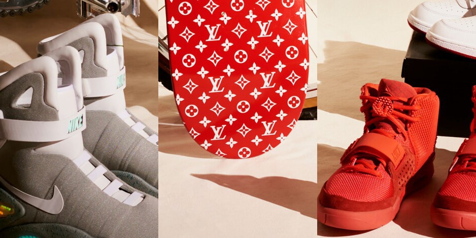 Red Octobers, Louis Vuitton x Supreme, Nike MAG, The Ten и многое другое выставлено на аукцион