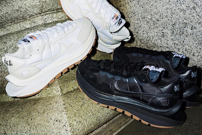 sacai x Nike VaporWaffle White/Sail & Black/Gum Drop | Hypebeast