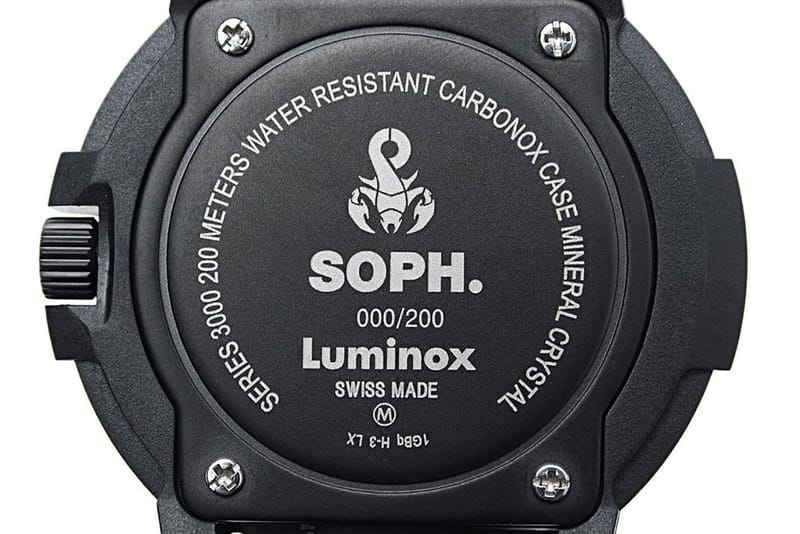 SOPHNET Luminox 3001 Watch Collaboration Release Info | Hypebeast