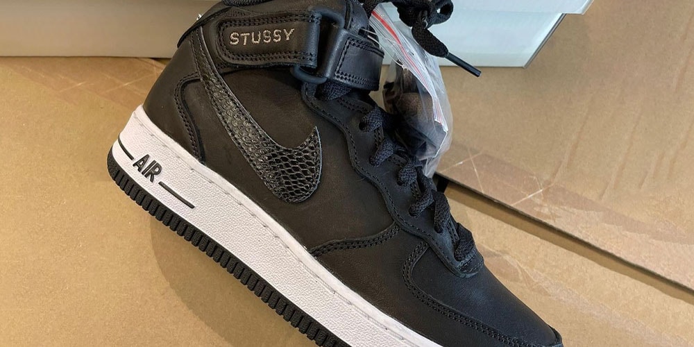 Stüssy x Nike Air Force 1 Mid 