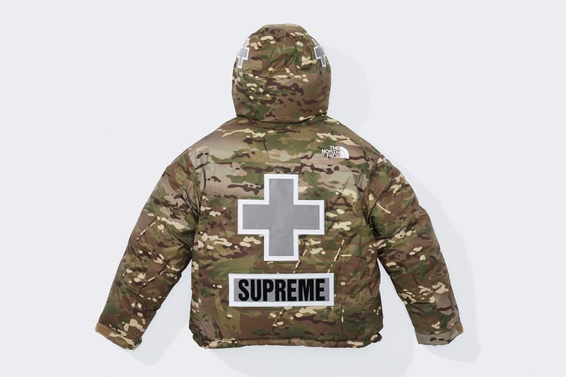 The north face outlet x supreme reflective jacket