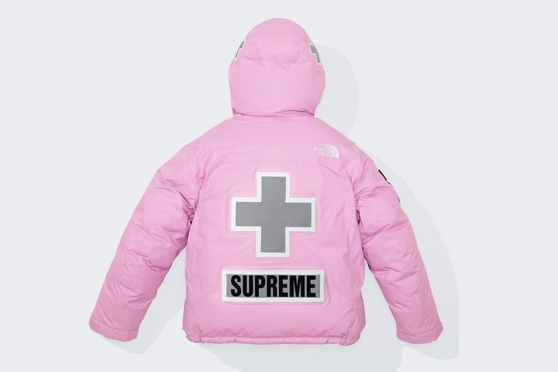 Supreme on sale windbreaker pink