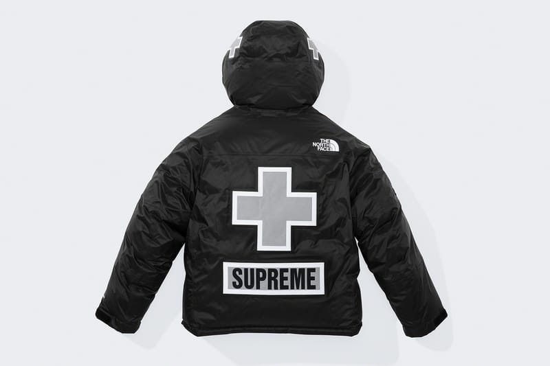 Supreme north outlet face white jacket