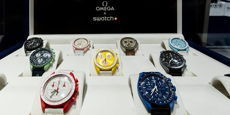 Swatch Omega MoonSwatch HYPEBEAST Round Hypebeast