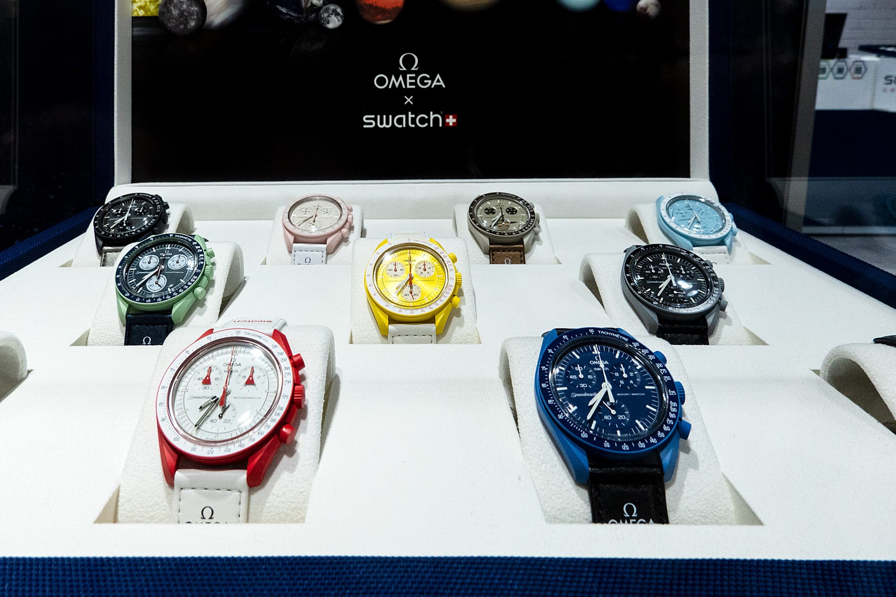 Swatch x Omega MISSION TO THE MOON 腕時計(アナログ) 時計 メンズ 経典