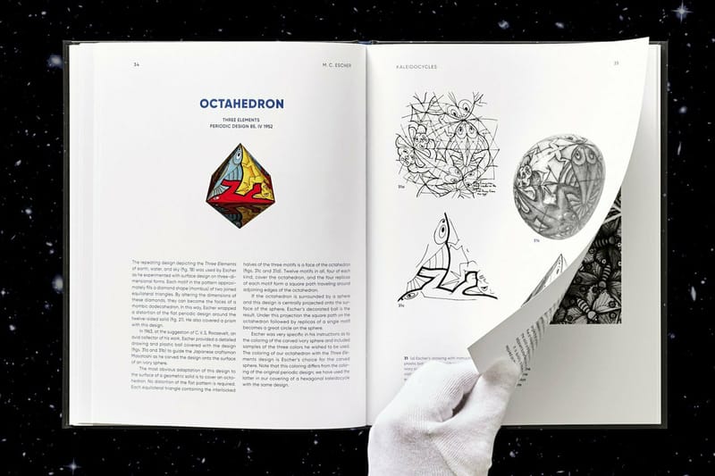 M.C. Escher. Kaleidocycles' TASCHEN Art Books | Hypebeast