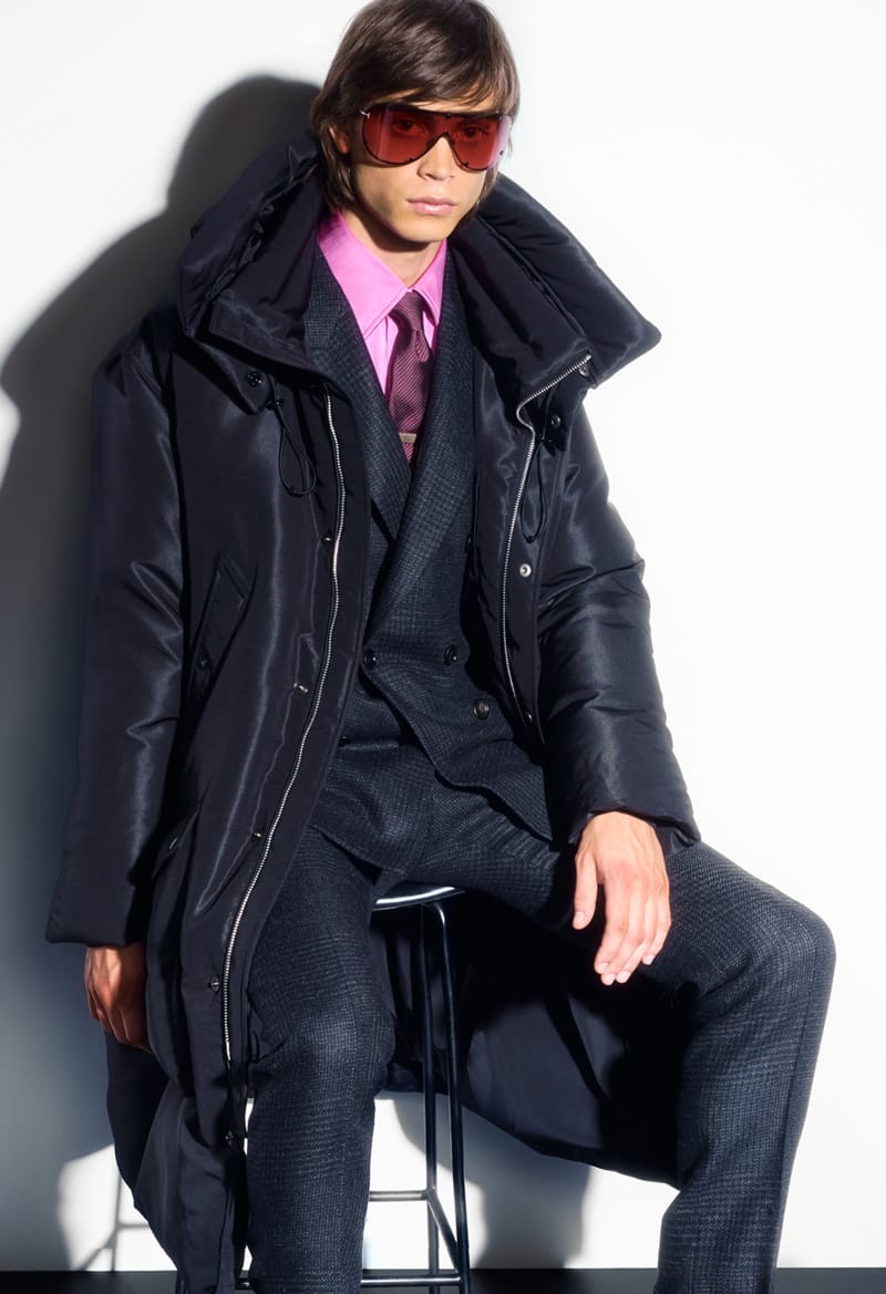TOM FORD 青色 長袖カットソー M