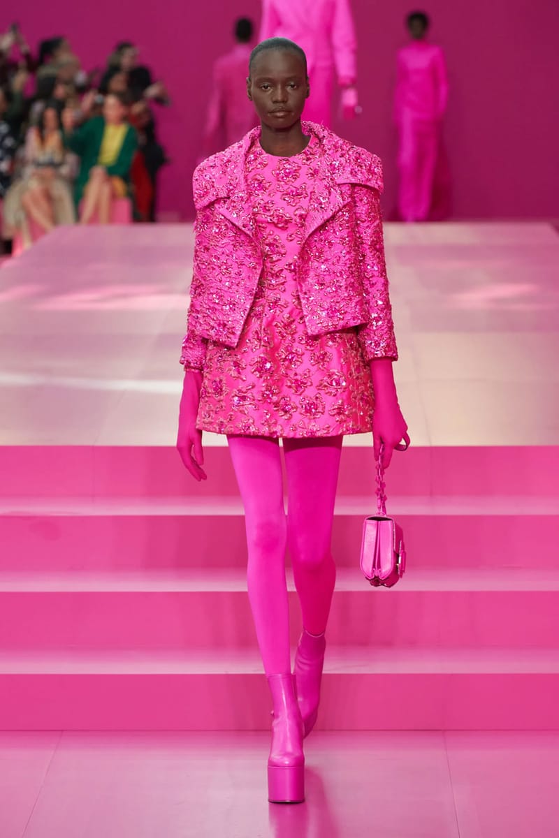 Valentino Argues Anyone Can Be Pretty in Pink in FW22 Collection