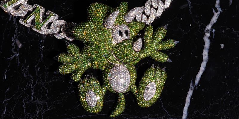 アクセサリー Dinoworks Chain VERDY x Alex Moss New York Tenshin Nasukawa Tenshin Dino