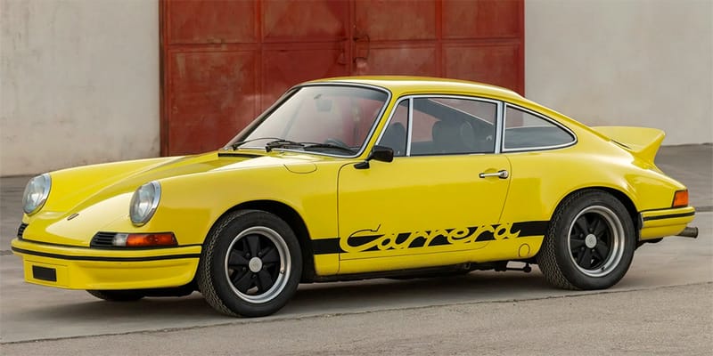 1973 Porsche 911 Carrera RS 2.7 Lightweight for Sale | Hypebeast