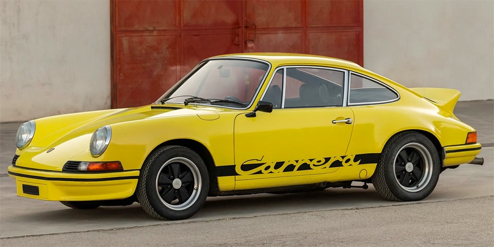 Один из 200 автомобилей Porsche Carrera RS 2.7 1973 года выпуска будет продан на аукционе RM Sotheby’s в Монако