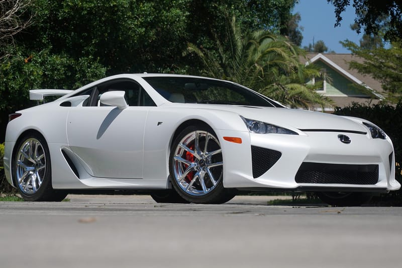 850-Mile 2012 Lexus LFA For Sale at Bring a Trailer | Hypebeast