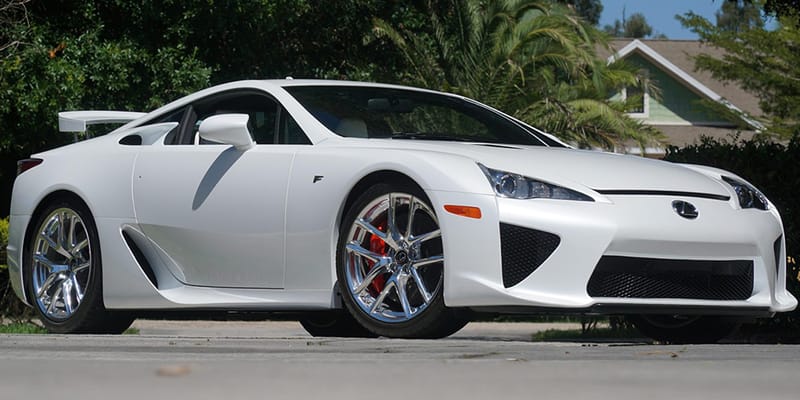 850-Mile 2012 Lexus LFA For Sale at Bring a Trailer | Hypebeast