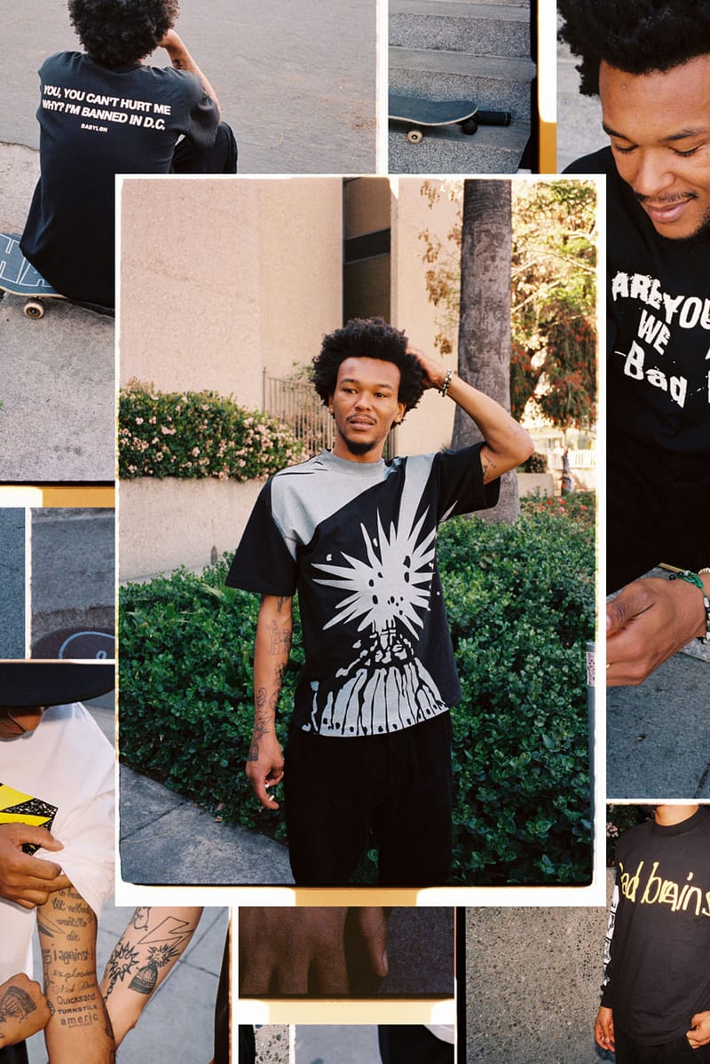 Babylon LA x Bad Brains Capsule Collection | Hypebeast