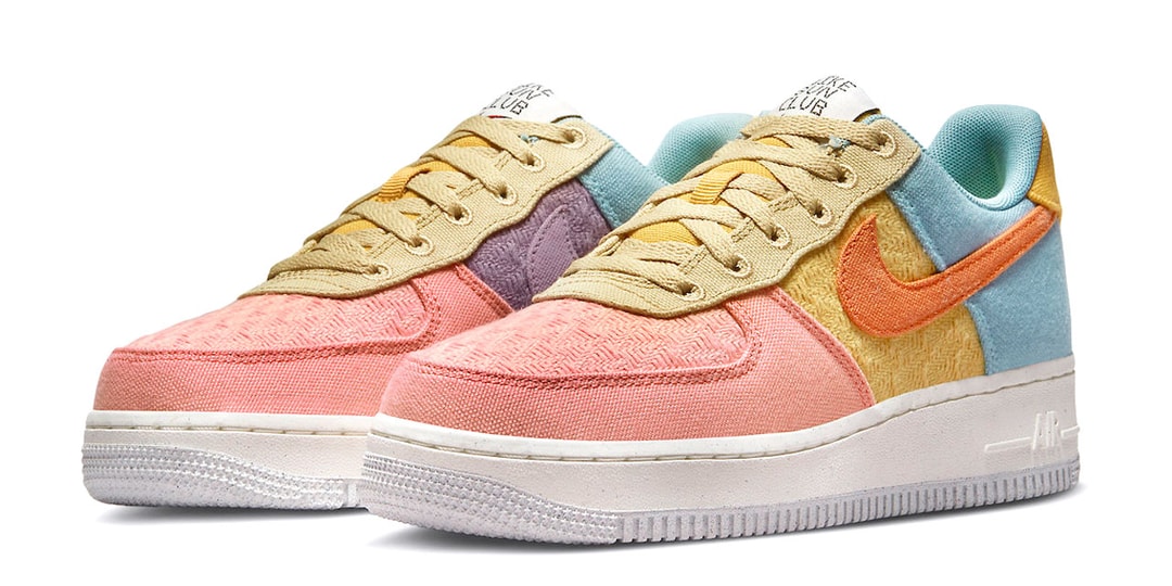 Nike «Sun Club» Air Force 1 окрашен в пастельные тона