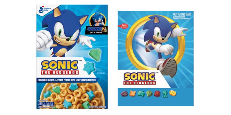 General Mills SEGA Sonic the Hedgehog Cereal | Hypebeast