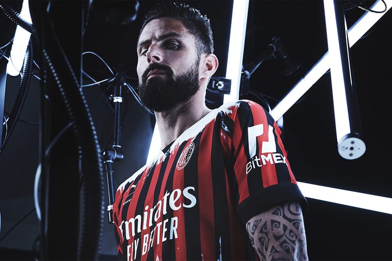 Authentic AC Milan X Pleasures Fourth Away Shirt 2023/24