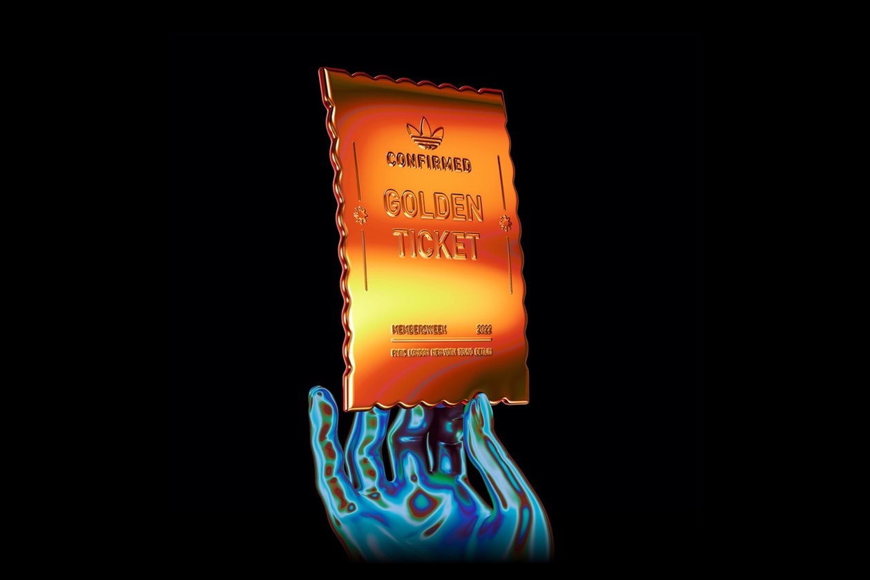 adidas Releases Golden Tickets For CONFIRMED Week Hypebeast
