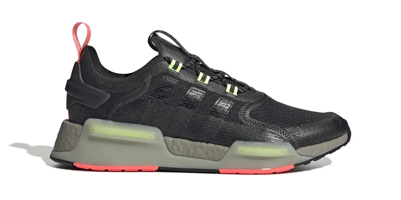 Nmd black and neon green best sale